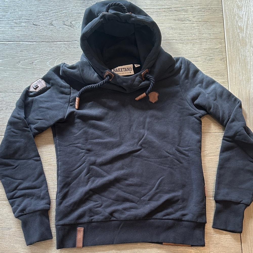 Naketano Black Hoodie Sweater